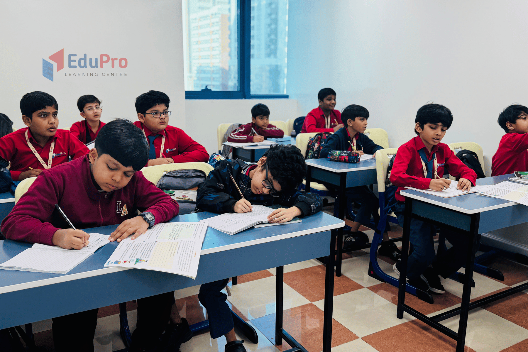 Students build discipline and subject mastery through structured classroom practice and guided learning.